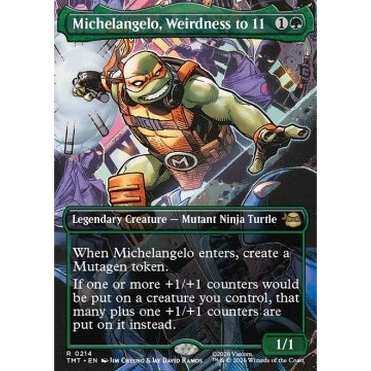 Michelangelo, Weirdness to 11 (V.1) - Michelangelo, Weirdness to 11 (V.1) - [XTMT][NM]
