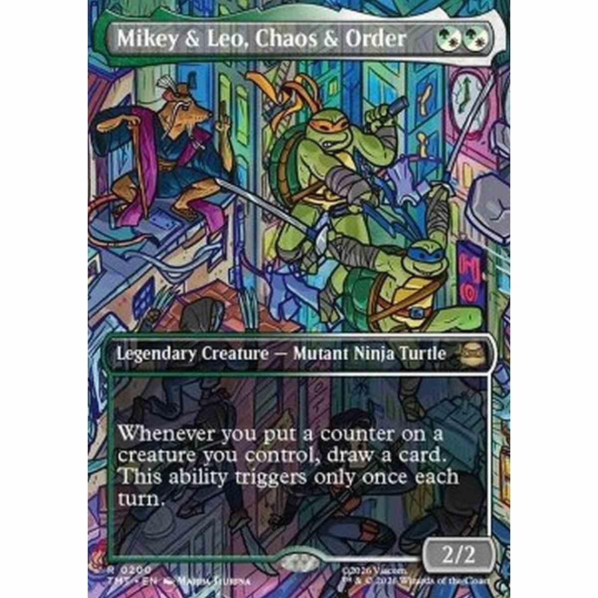 Mikey & Leo, Chaos & Order (V.1) - Mikey & Leo, Chaos & Order (V.1) - [XTMT][NM]