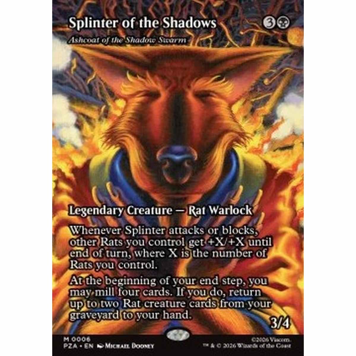 Ashcoat of the Shadow Swarm - Ashcoat of the Shadow Swarm - [PZA][NM]
