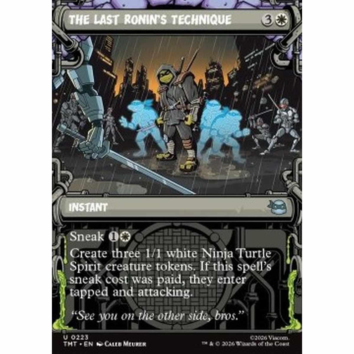 The Last Ronin's Technique - The Last Ronin's Technique - [XTMT][NM] [Foil]