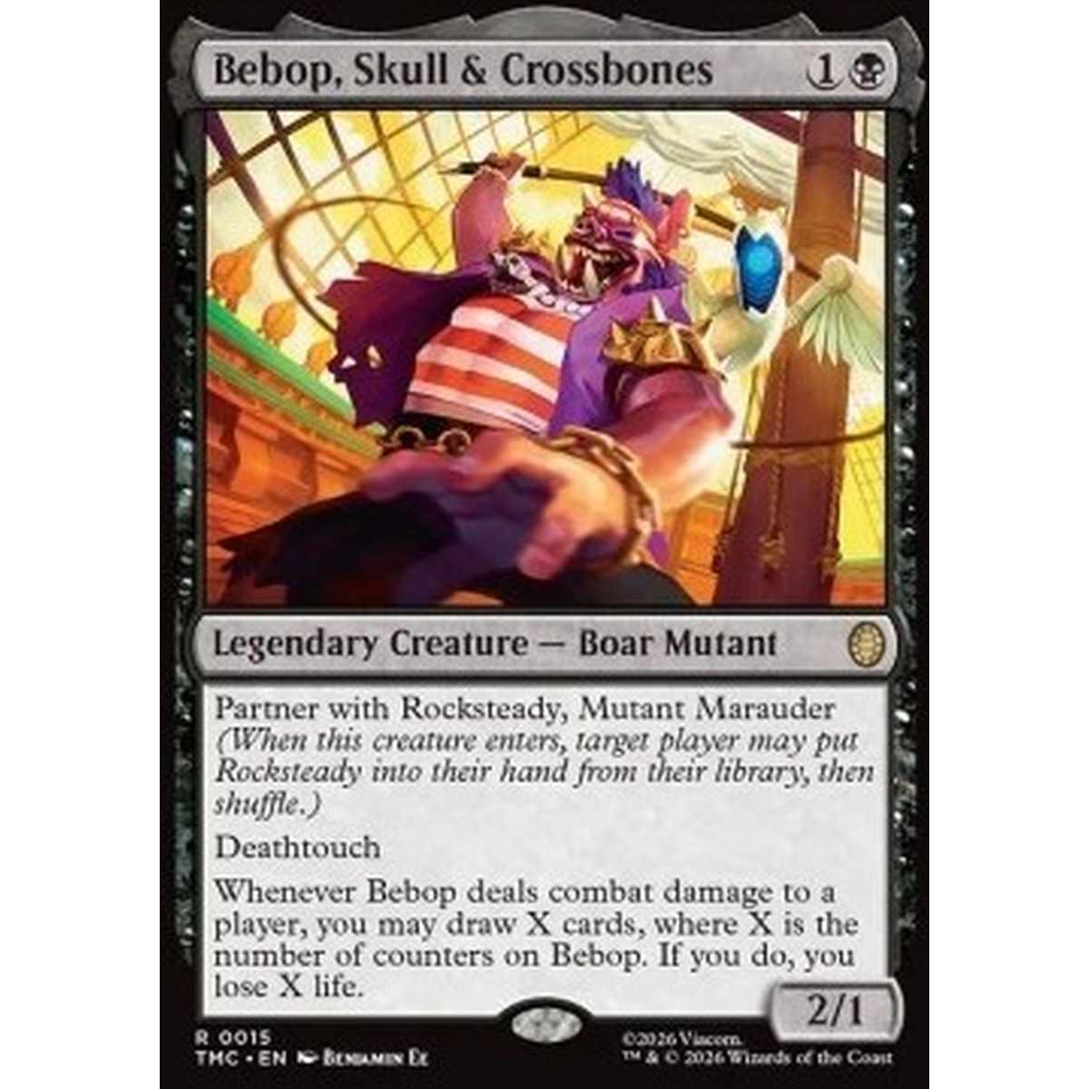 Bebop, Skull & Crossbones - Bebop, Skull & Crossbones - [TMC][NM]