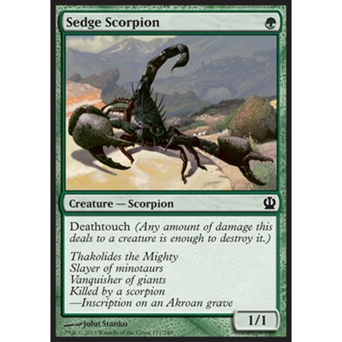 Sedge Scorpion - Scorpione del Falasco - [THS] [NM]