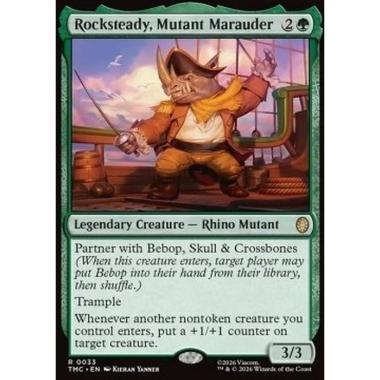 Rocksteady, Mutant Marauder - Rocksteady, Mutant Marauder - [TMC][NM]