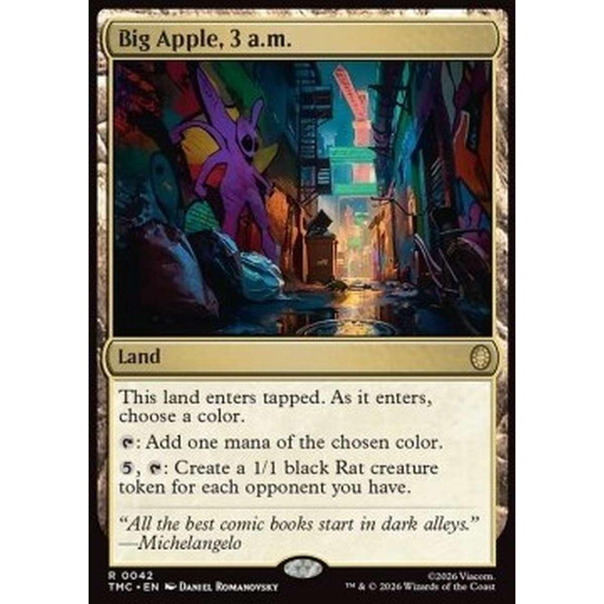 Big Apple, 3 a.m. - Big Apple, 3 a.m. - [TMC][NM]