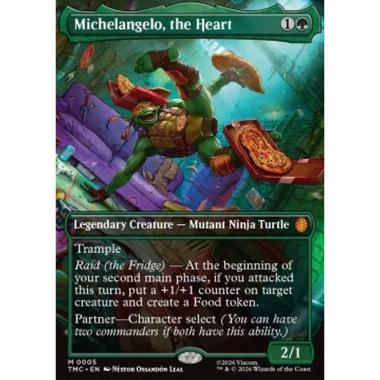 Michelangelo, the Heart - Michelangelo, the Heart - [TMC][NM] [Foil]