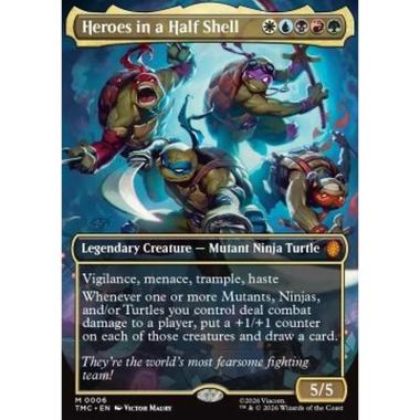 Heroes in a Half Shell - Heroes in a Half Shell - [TMC][NM] [Foil]