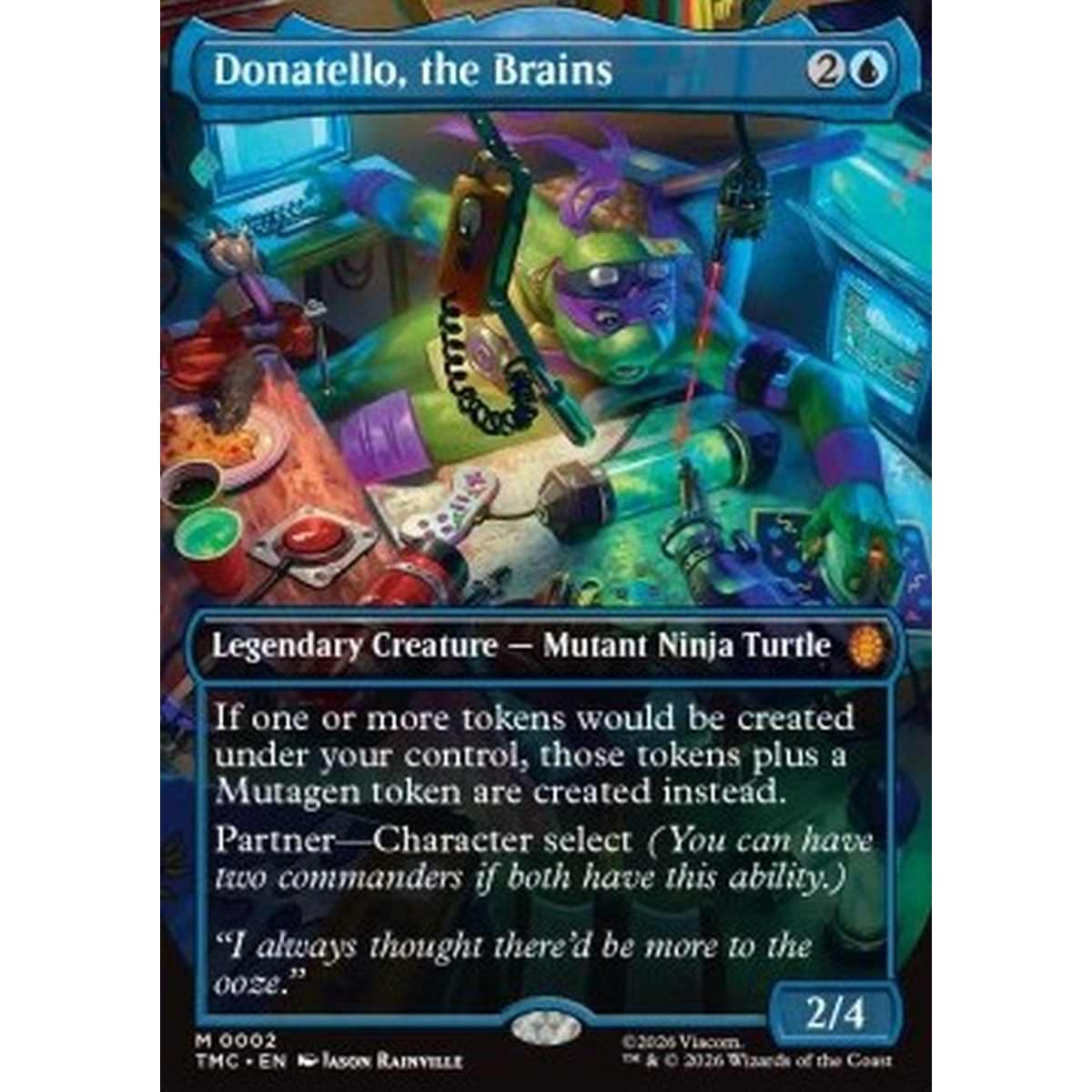 Donatello, the Brains - Donatello, the Brains - [TMC][NM] [Foil]