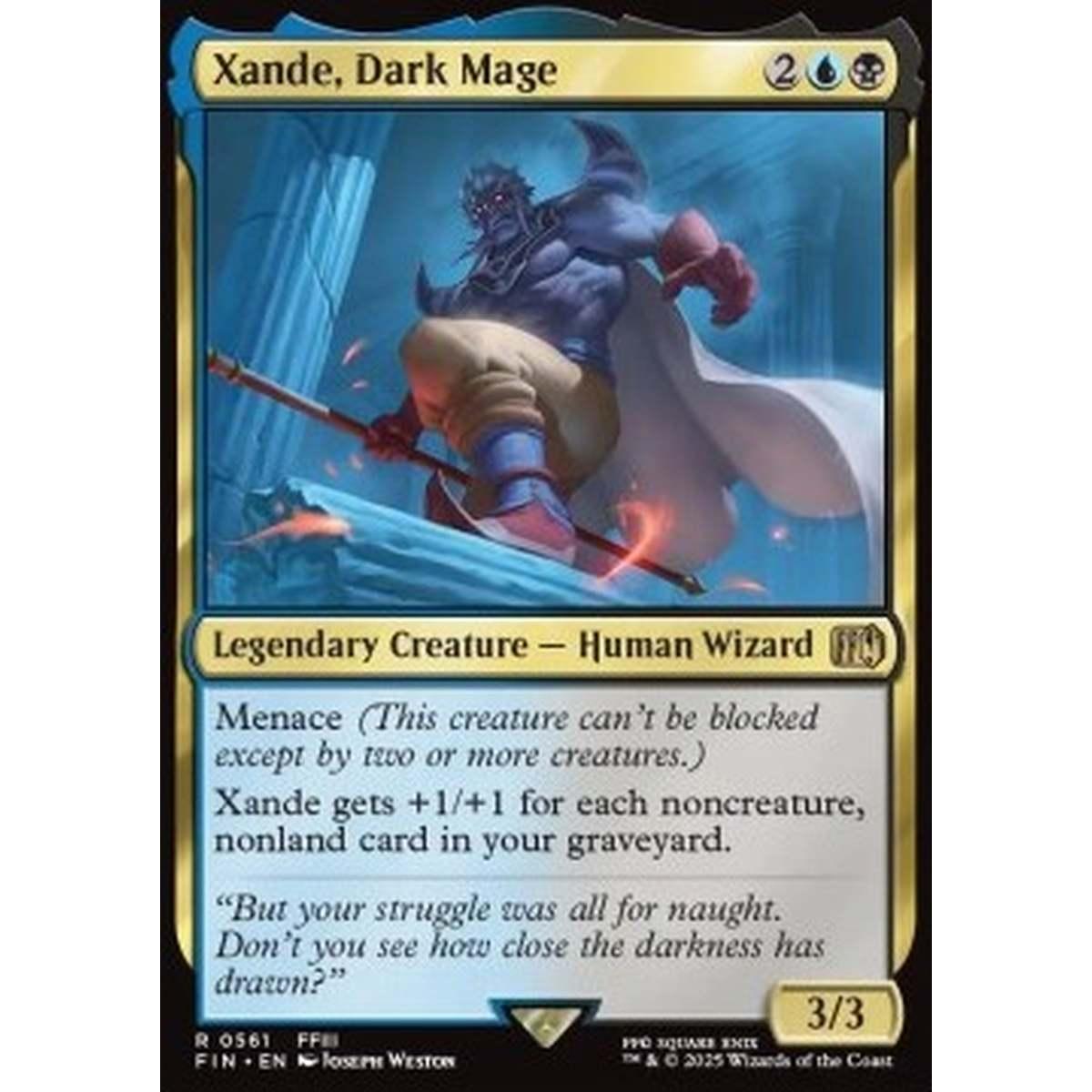 Xande, Dark Mage (V.2) - Xande, Dark Mage (V.2) - [XFIN][NM]
