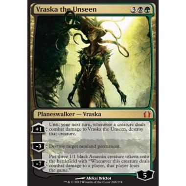 Vraska the Unseen - Vraska l'Invisibile - [RTR][EX]