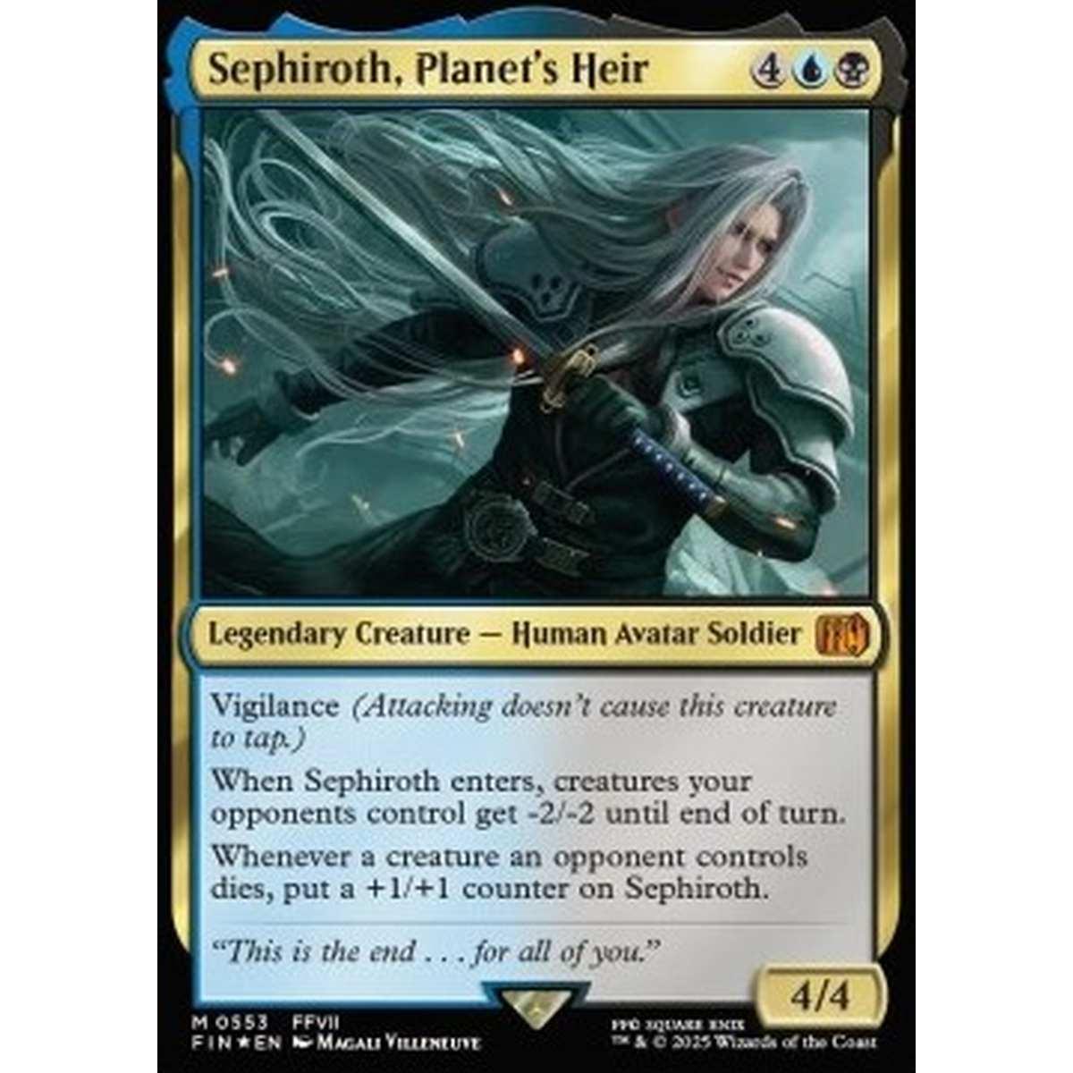 Sephiroth, Planet's Heir (V.2) - Sephiroth, Planet's Heir (V.2) - [XFIN][NM] [Foil]
