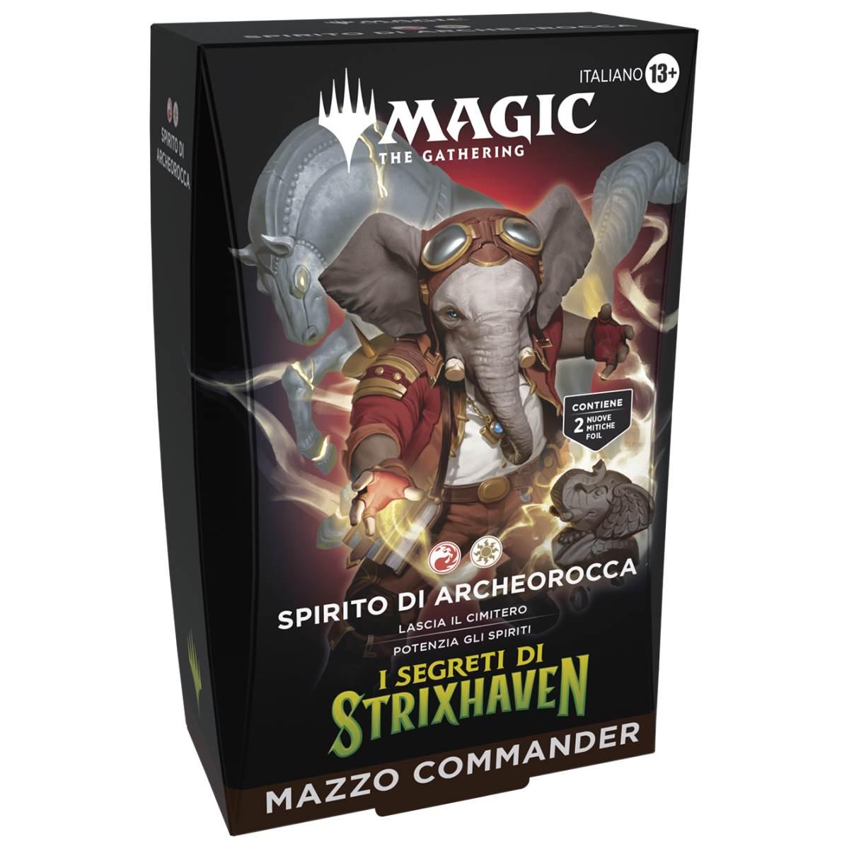 Secrets of Strixhaven - Mazzo Commander Deck Lorehold Spirit ITA