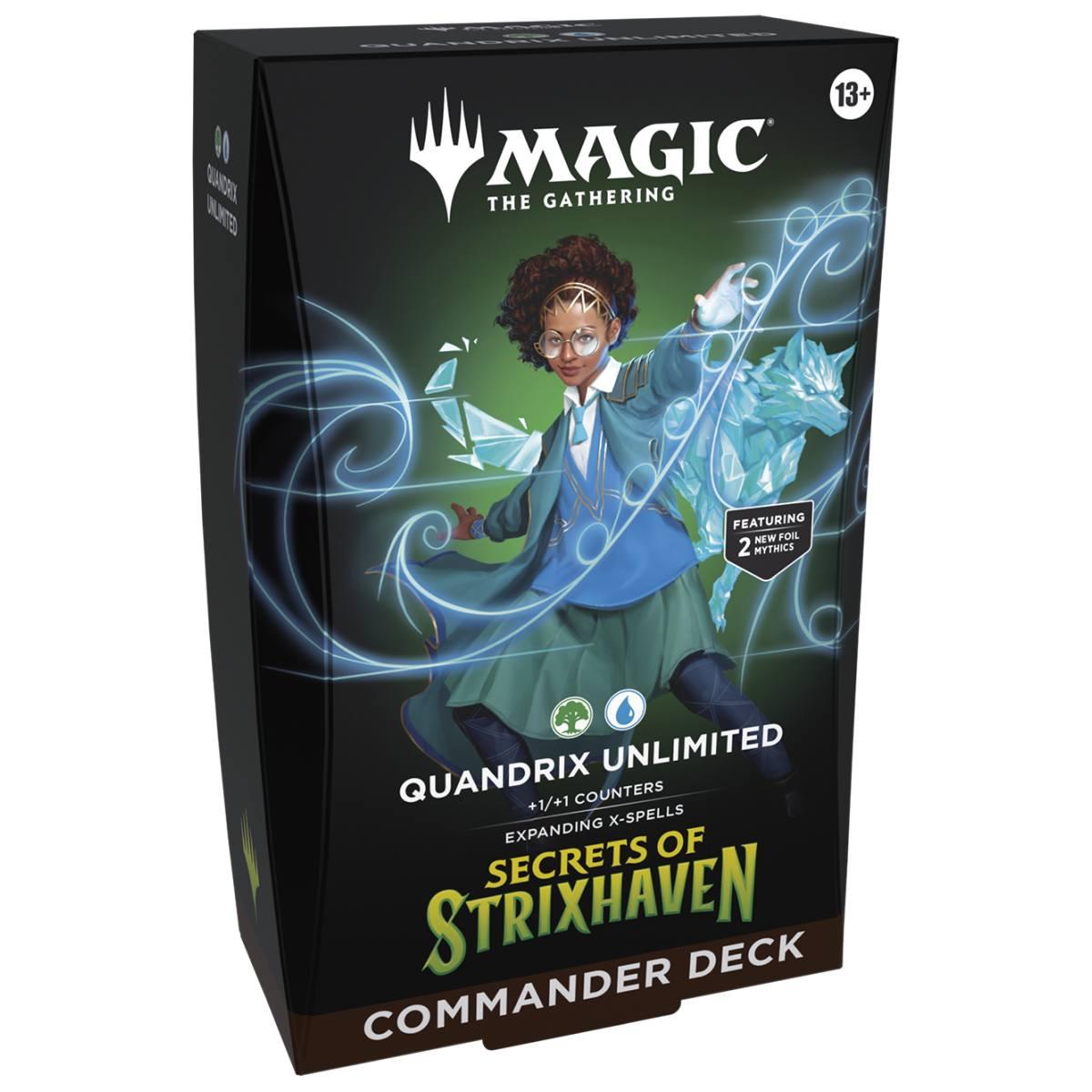 Secrets of Strixhaven - Mazzo Commander Deck Quandrix Unlimited ENG