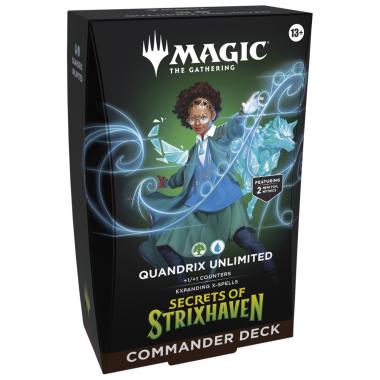 Secrets of Strixhaven - Mazzo Commander Deck Quandrix Unlimited ENG