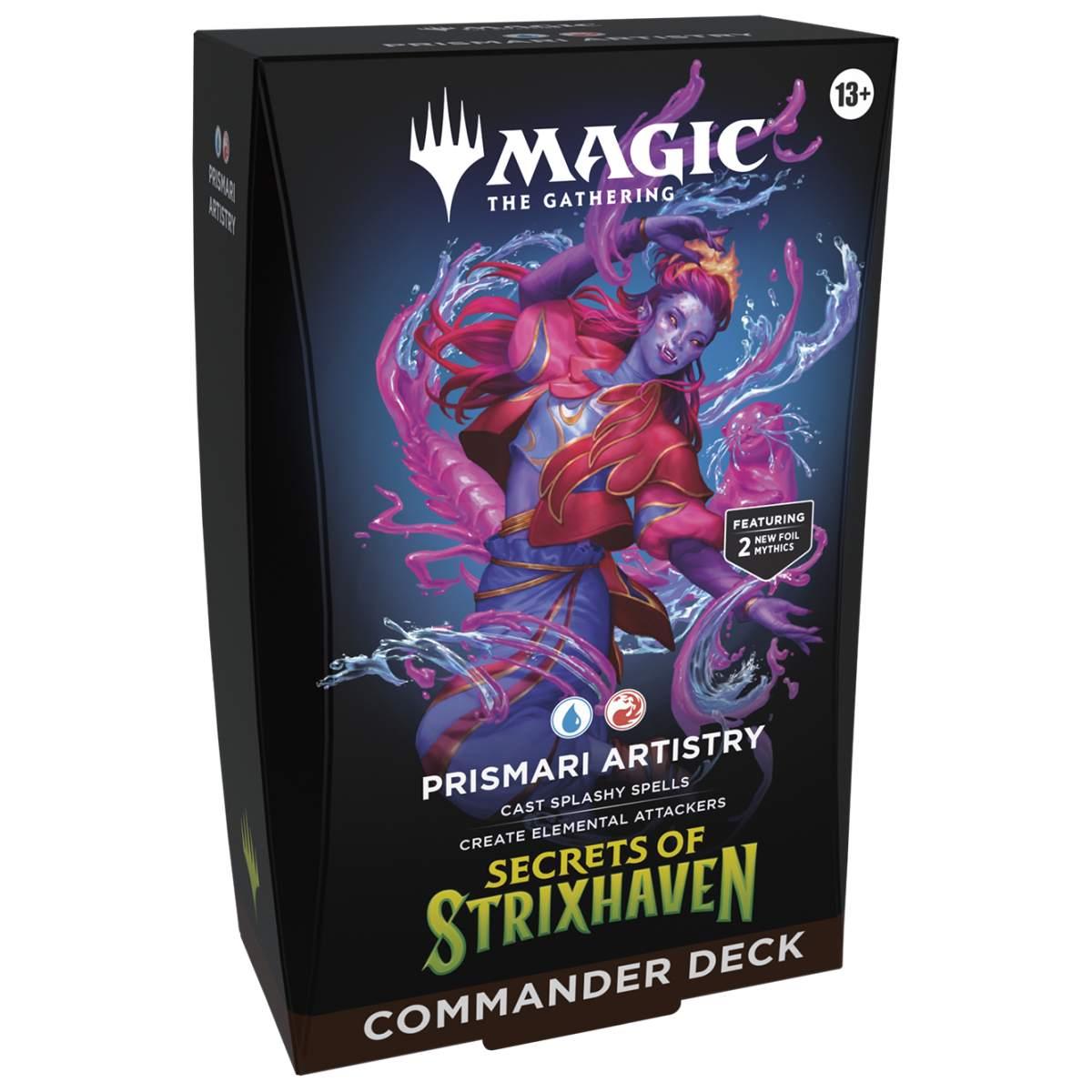 Secrets of Strixhaven - Mazzo Commander Deck Prismari Artistry ENG