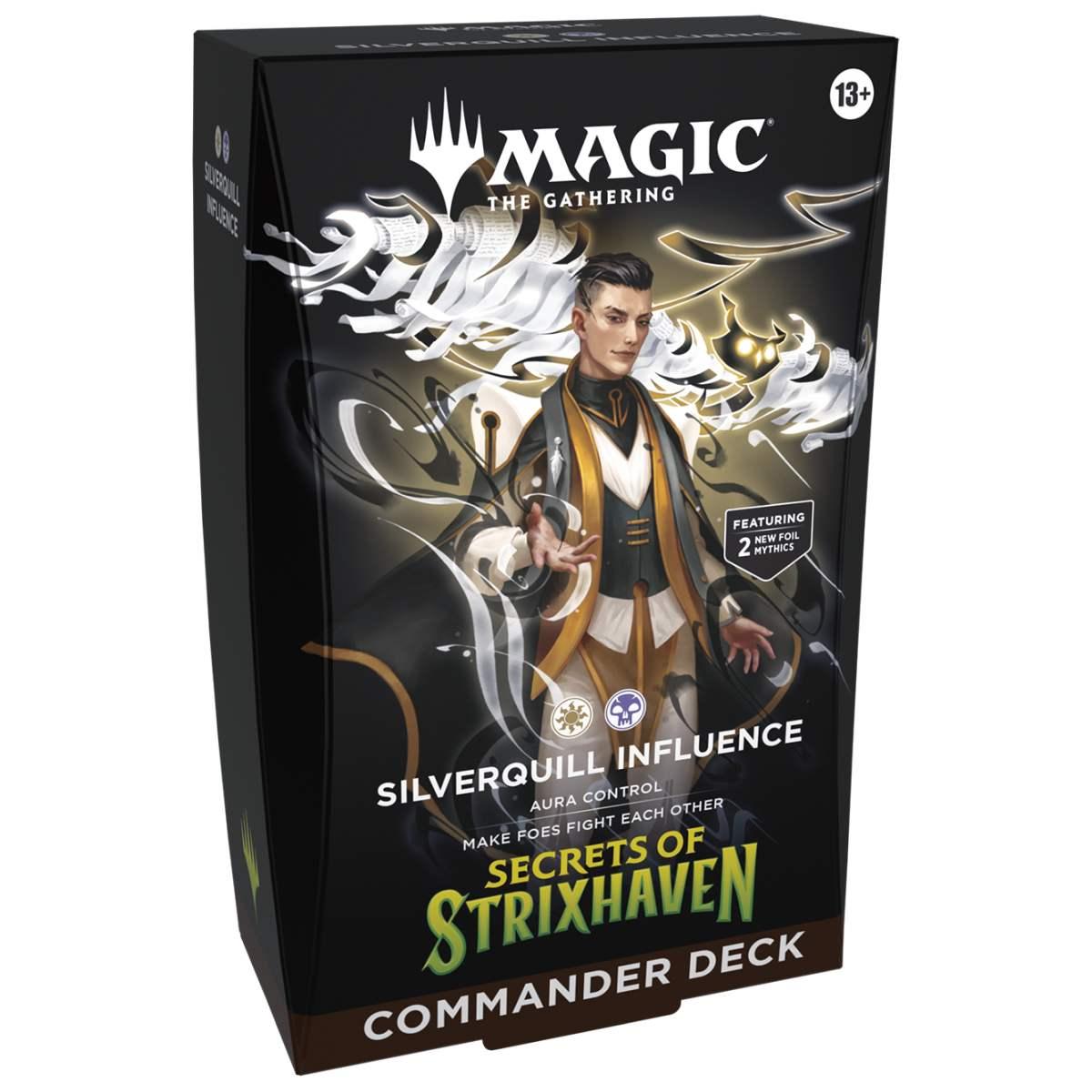 Secrets of Strixhaven - Mazzo Commander Deck Silverquill Influence ENG
