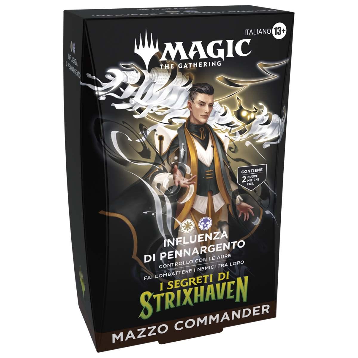 Secrets of Strixhaven - Mazzo Commander Deck Silverquill Influence ITA