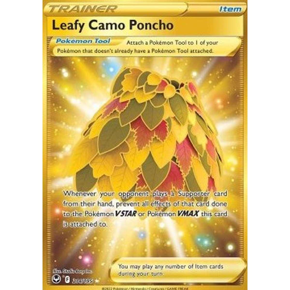 Leafy Camo Poncho - Fogliaponcho Mimetico - [SIT][PL]