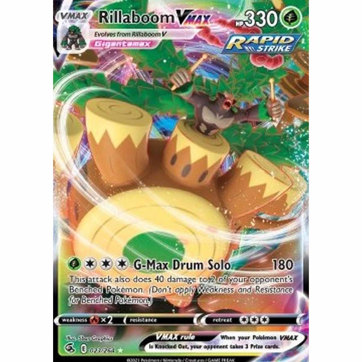 Rillaboom VMAX  - Rillaboom VMAX  - [FST][NM]