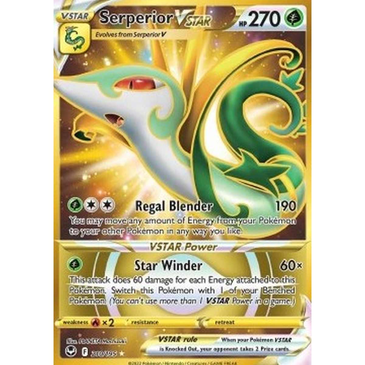 Serperior VSTAR  - Serpiroyal VSTAR  - [SIT][NM]