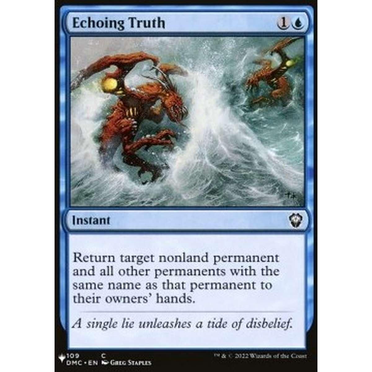Echoing Truth - Echoing Truth - [MB2R][NM]