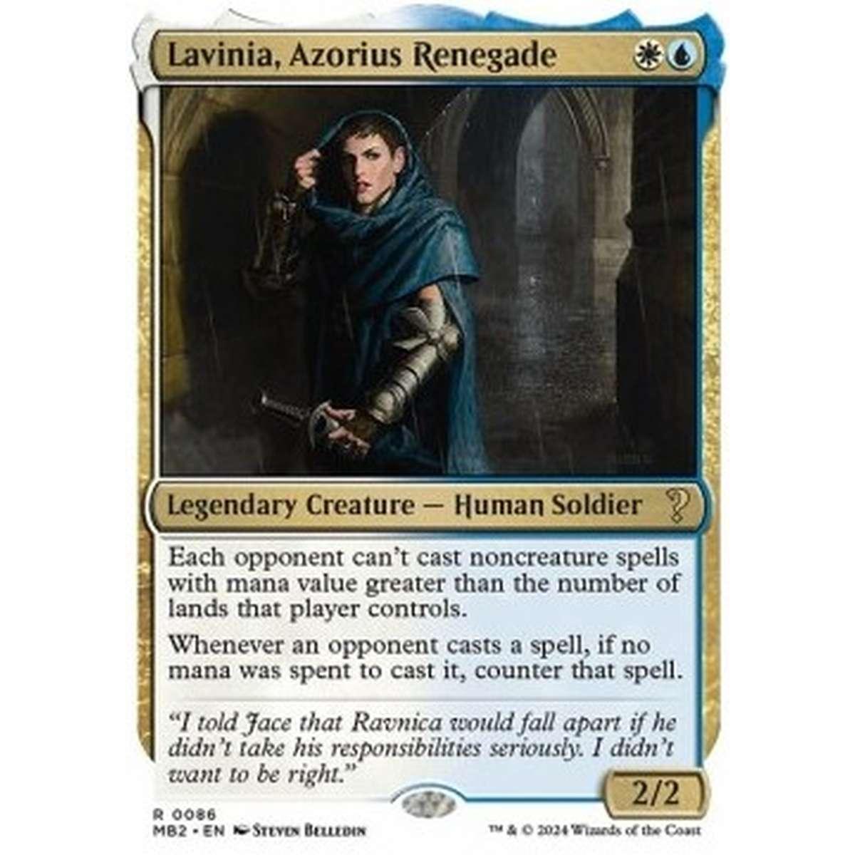 Lavinia, Azorius Renegade - Lavinia, Azorius Renegade - [MB2][NM]