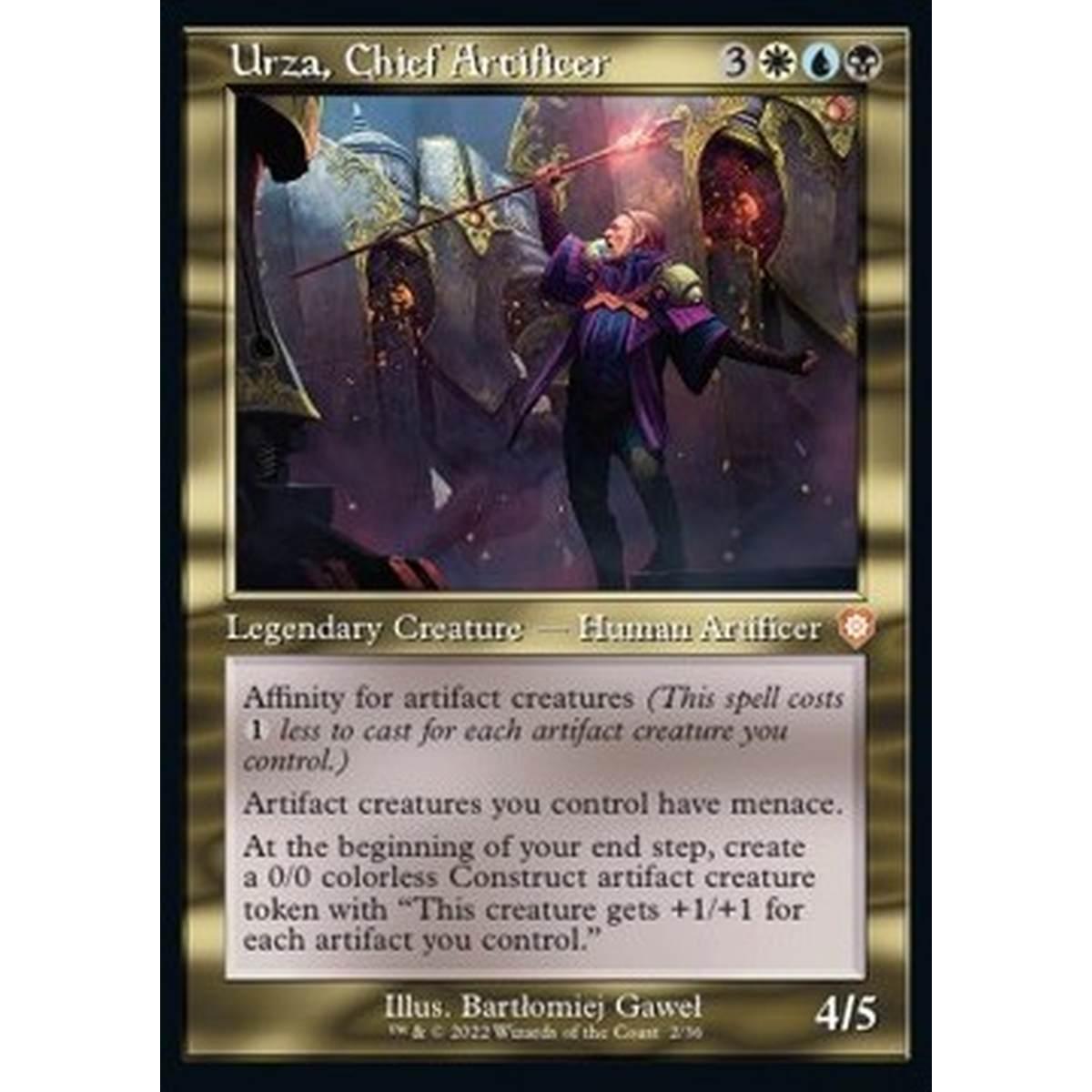 Urza, Chief Artificer - Urza, Chief Artificer - [BRC][NM] [Foil]