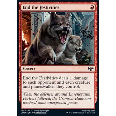 End the Festivities - Concludere i Festeggiamenti - [VOW][NM]