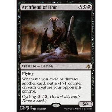 Archfiend of Ifnir - Supremo Demone di Ifnir - [AKH][EX] [Foil]