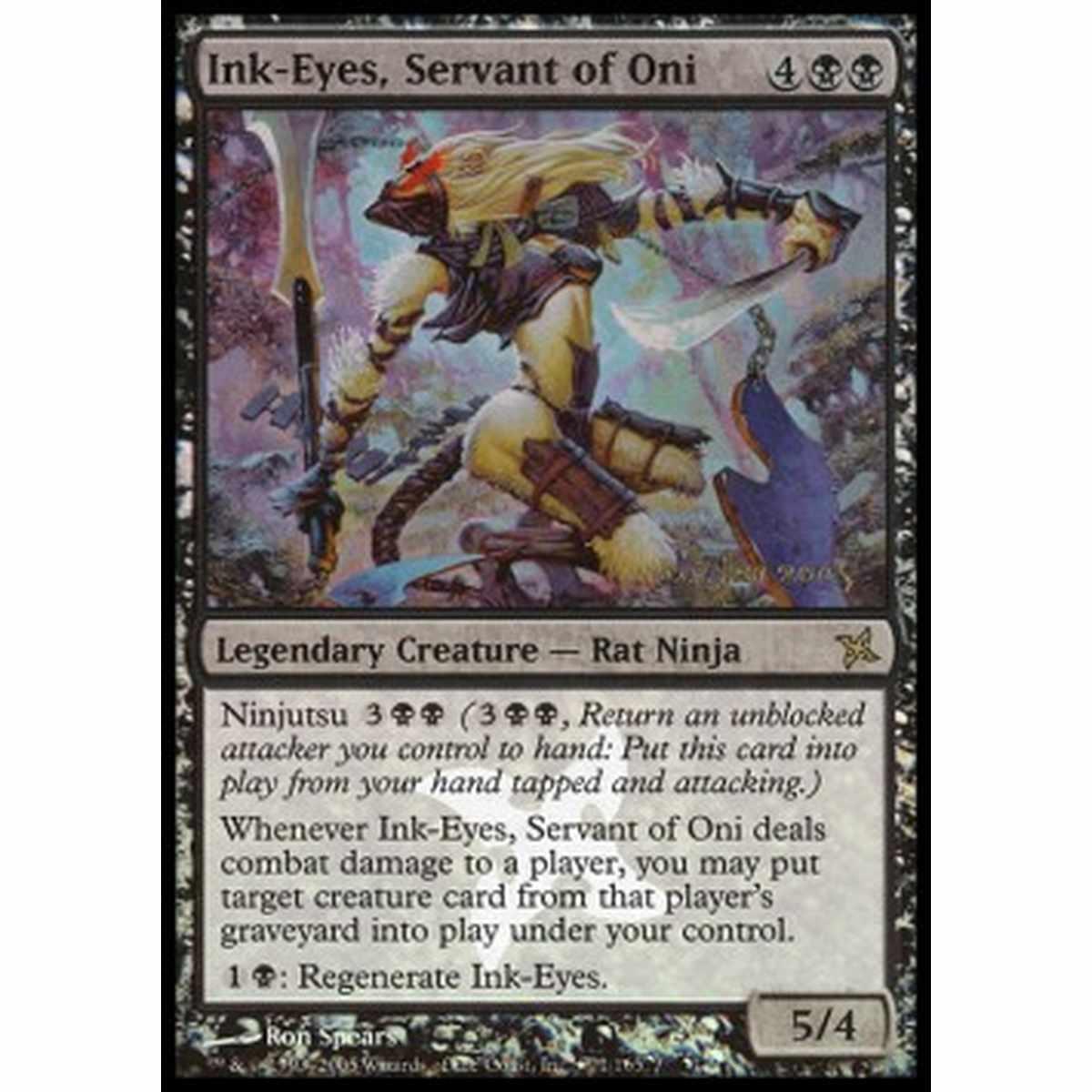 Ink-Eyes, Servant of Oni - Ink-Eyes, Servant of Oni - [GDC][GD] [Foil]