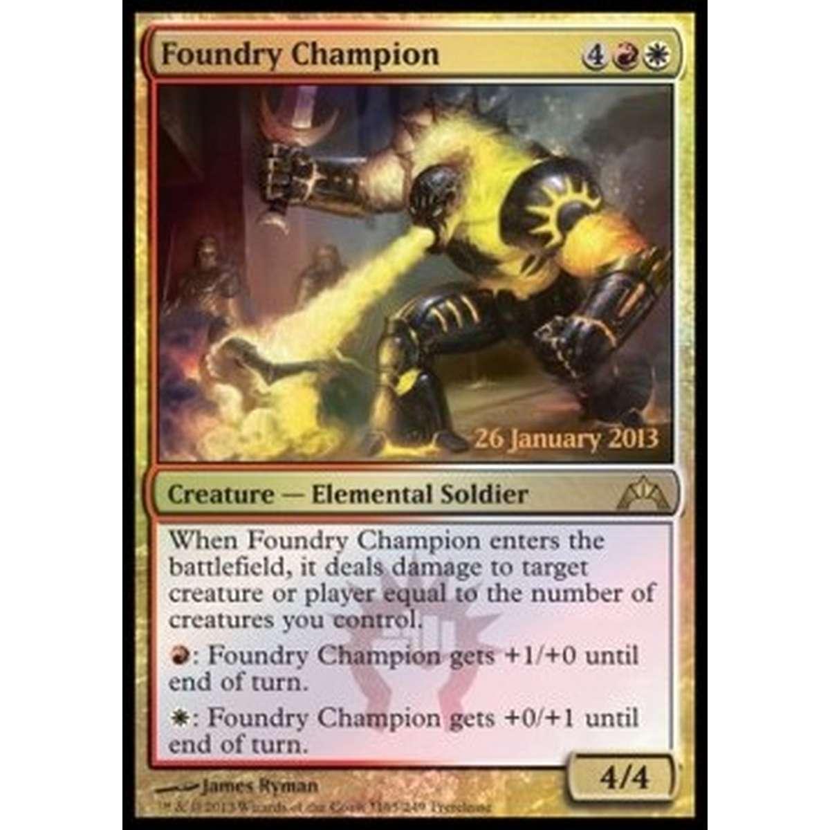 Foundry Champion - Campione della Fonderia - [GDC][EX] [Foil]