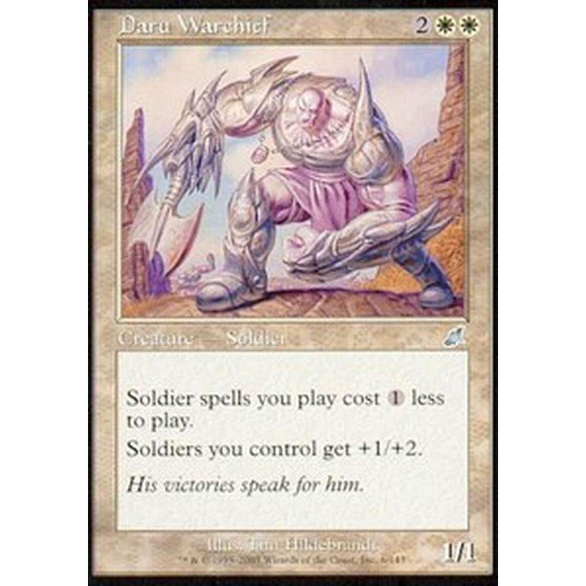Daru Warchief - Condottiero Daru - [SCG][GD]