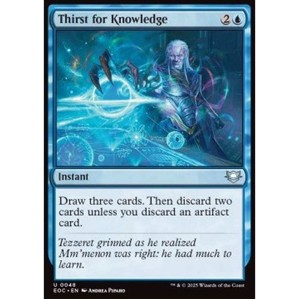 Thirst for Knowledge - Thirst for Knowledge - [EOC][NM]