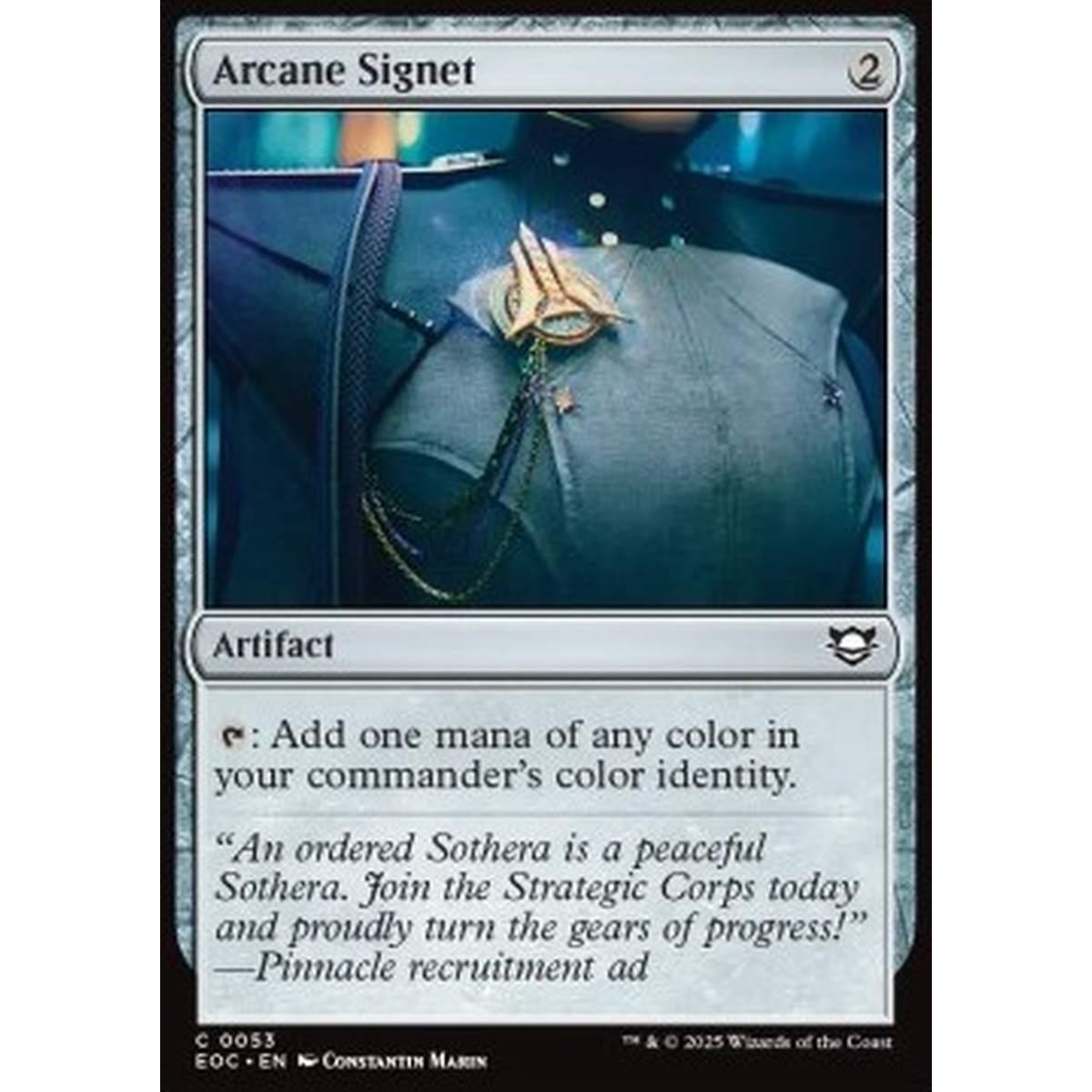 Arcane Signet - Arcane Signet - [EOC][NM]