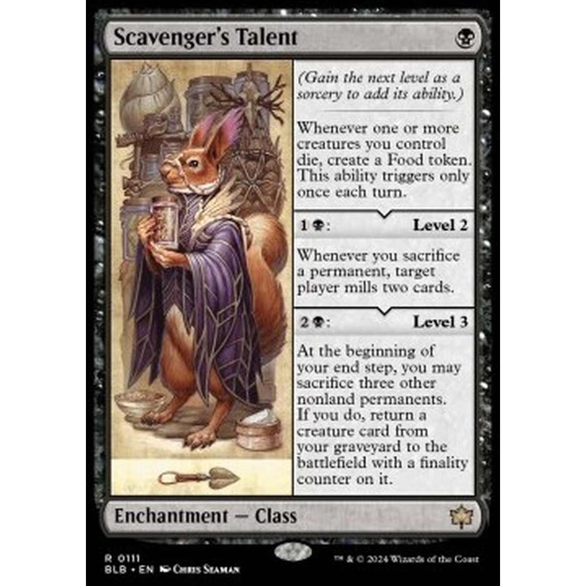 Scavenger's Talent - Scavenger's Talent - [BLB][NM] [Foil]