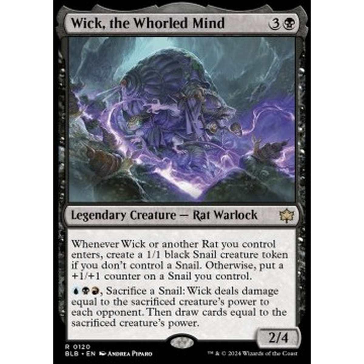 Wick, the Whorled Mind - Wick, the Whorled Mind - [BLB][NM] [Foil]