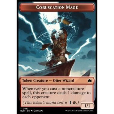 Coruscation Mage Token (Red 1/1) - Coruscation Mage Token (Red 1/1) - [TBLB][NM]