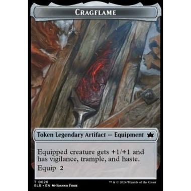 Cragflame Token - Cragflame Token - [TBLB][NM]