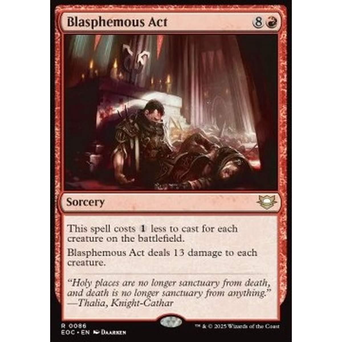 Blasphemous Act - Blasphemous Act - [EOC][NM]