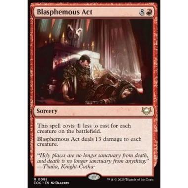 Blasphemous Act - Blasphemous Act - [EOC][NM]