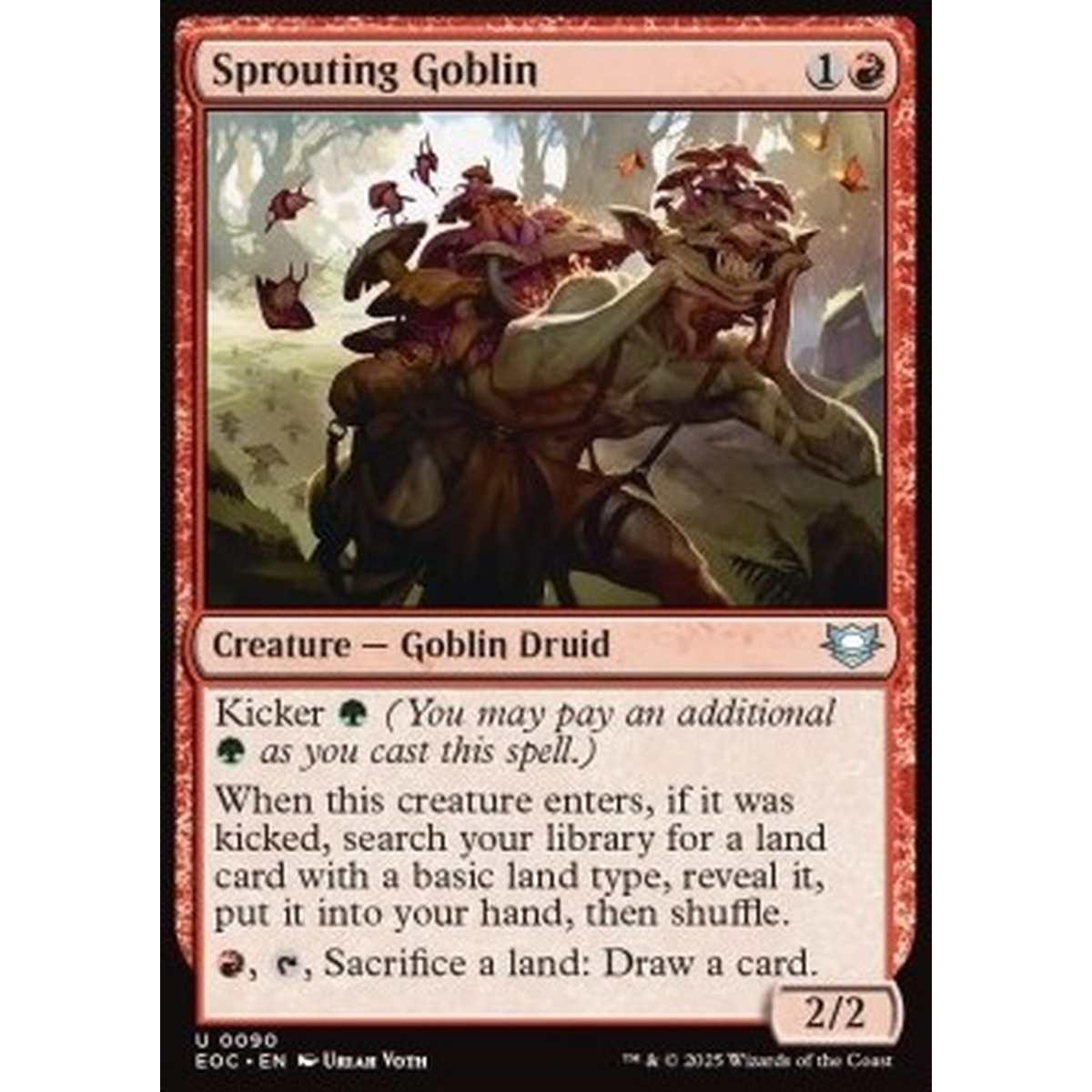 Sprouting Goblin - Sprouting Goblin - [EOC][NM]