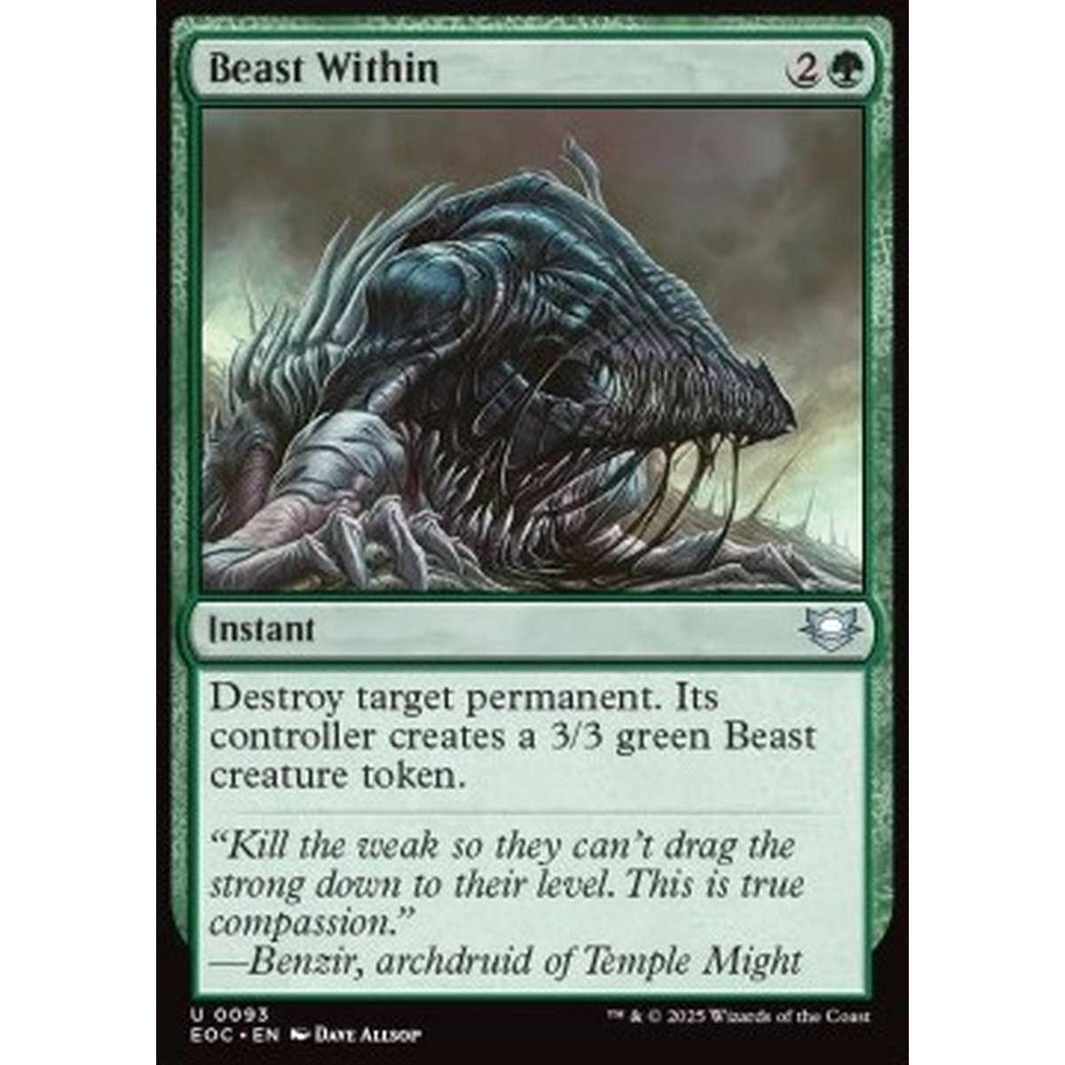 Beast Within - Beast Within - [EOC][NM]
