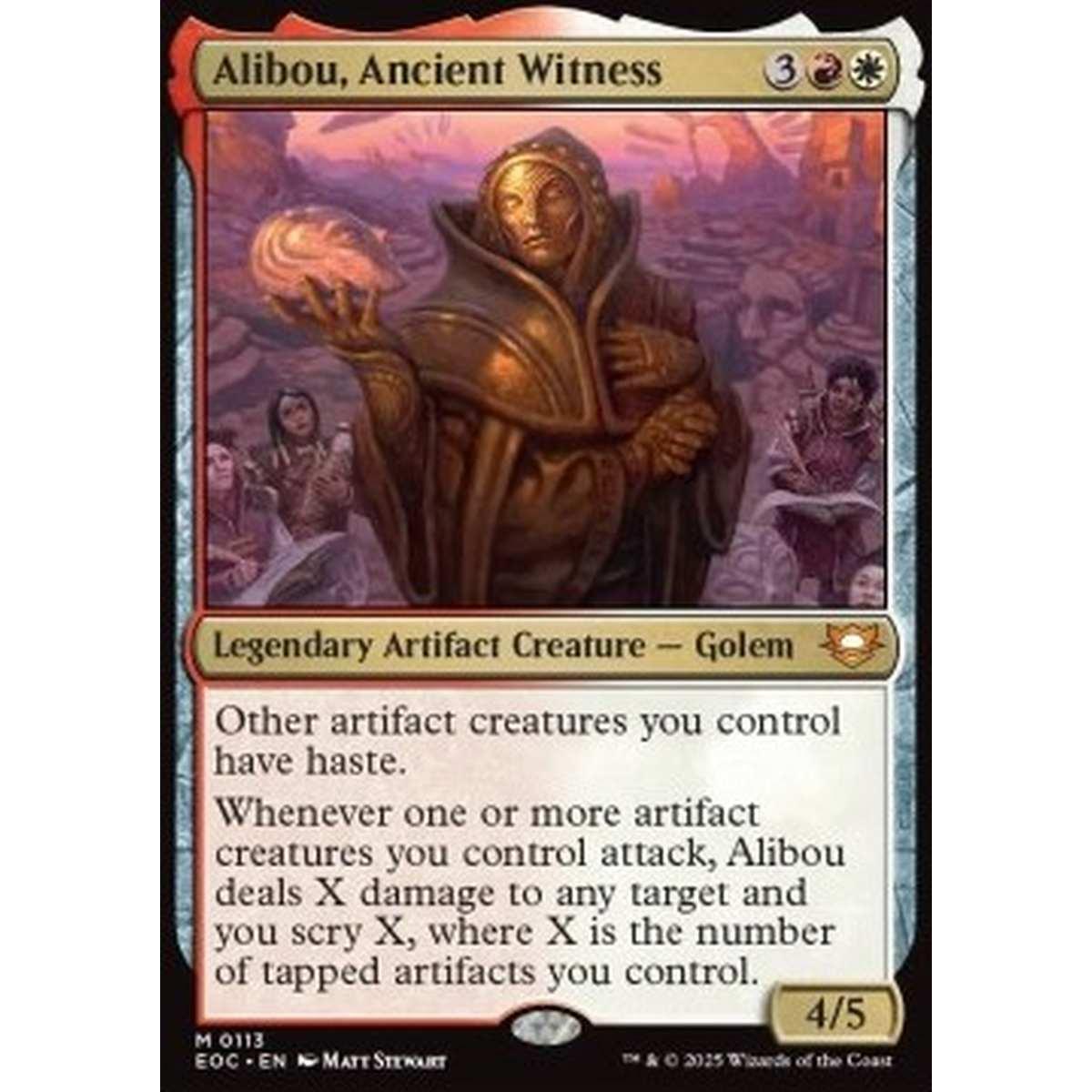 Alibou, Ancient Witness - Alibou, Ancient Witness - [EOC][NM]