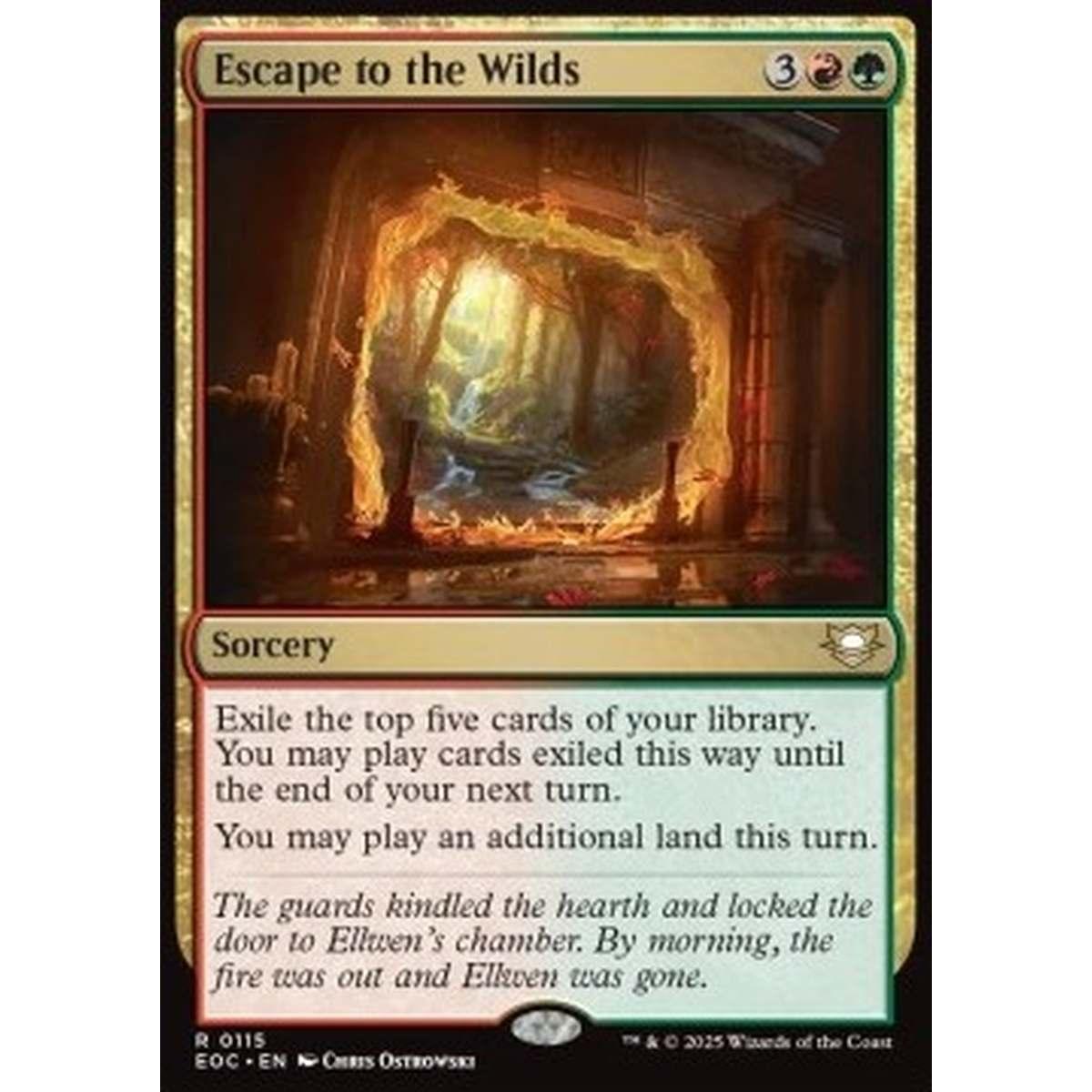 Escape to the Wilds - Escape to the Wilds - [EOC][NM]