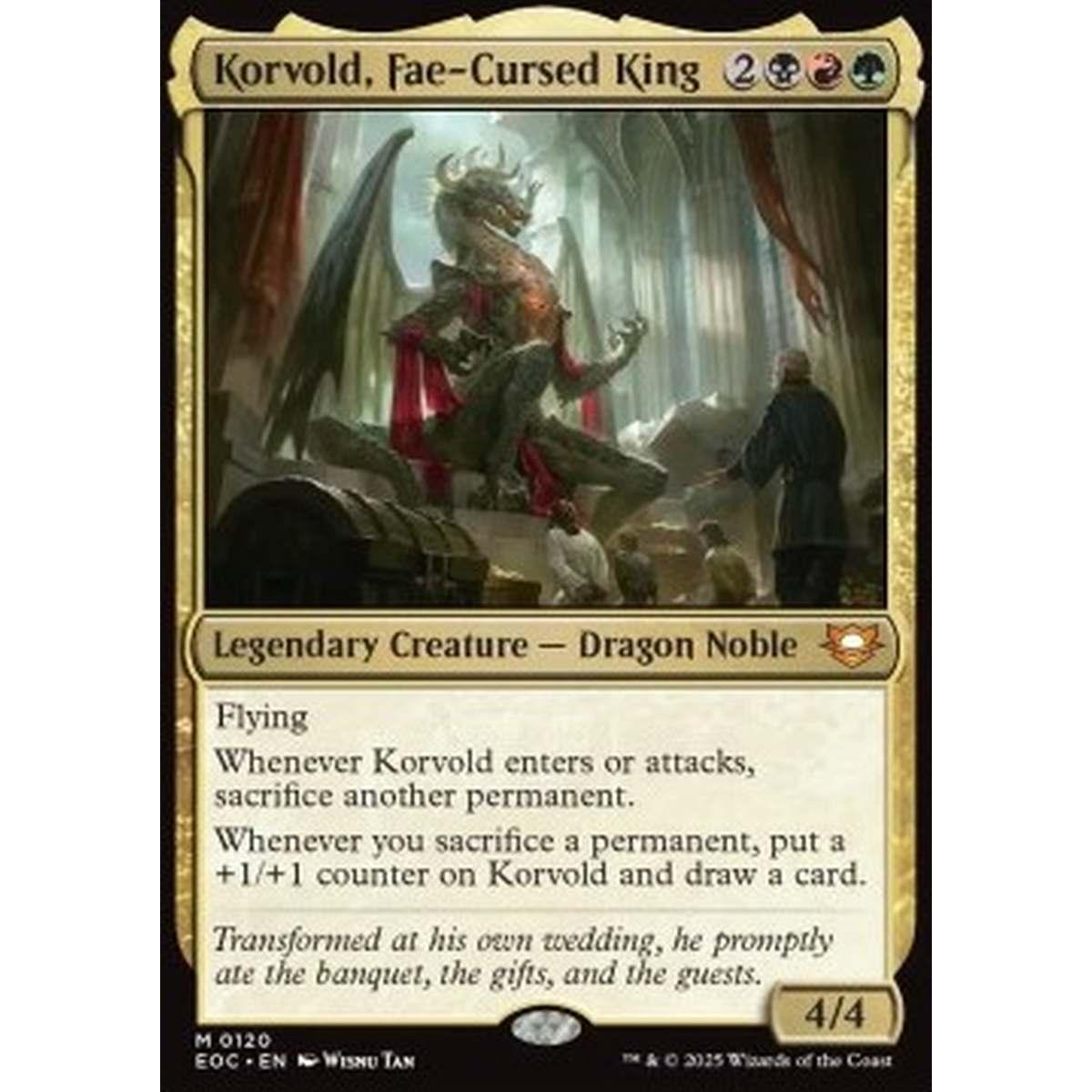 Korvold, Fae-Cursed King - Korvold, Fae-Cursed King - [EOC][NM]