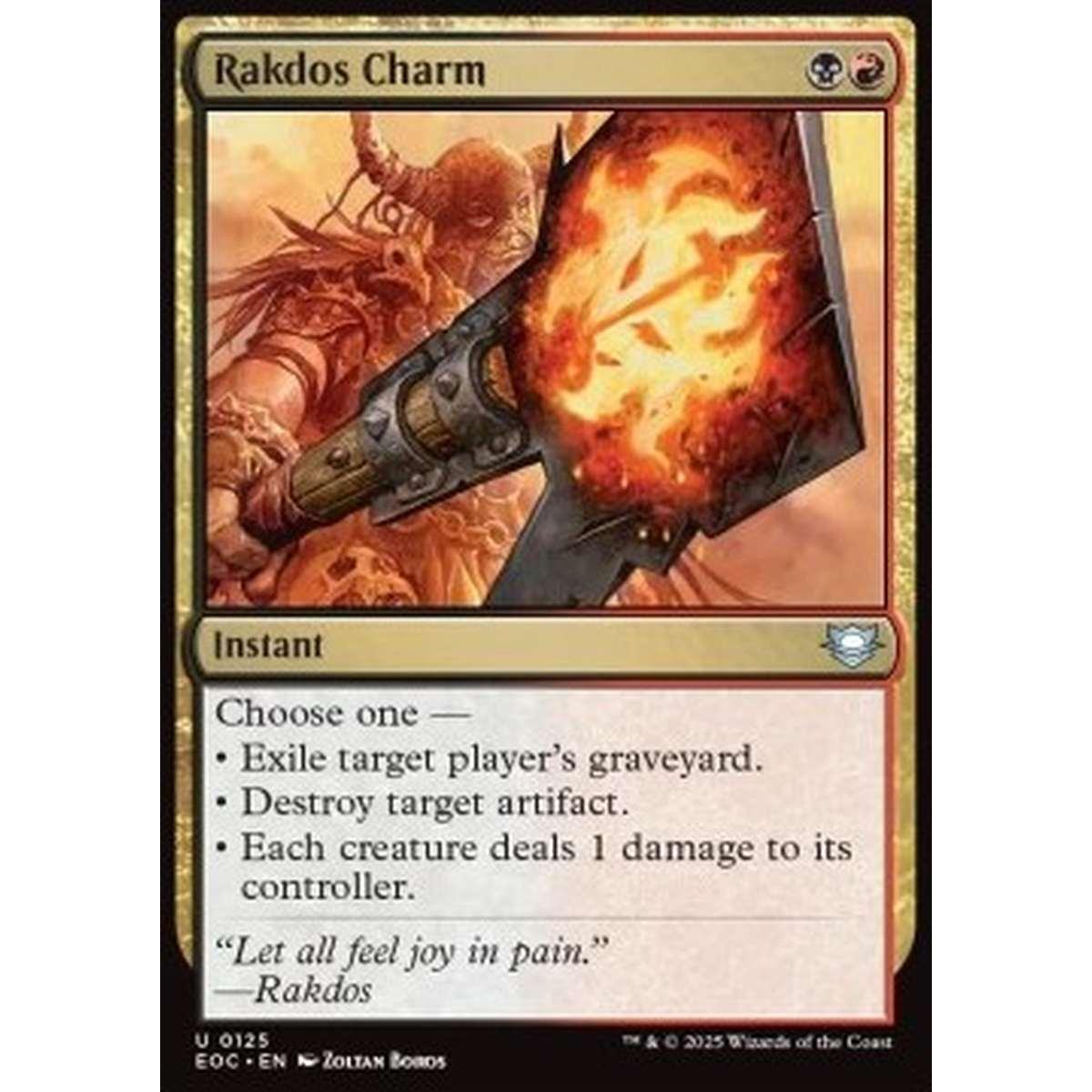 Rakdos Charm - Rakdos Charm - [EOC][NM]