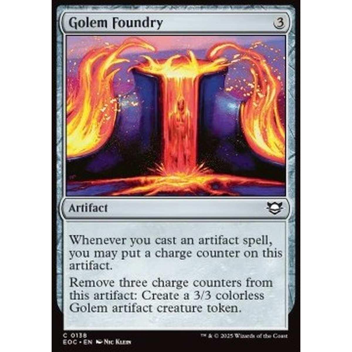 Golem Foundry - Golem Foundry - [EOC][NM]