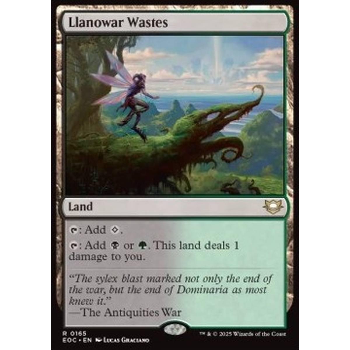 Llanowar Wastes - Llanowar Wastes - [EOC][NM]