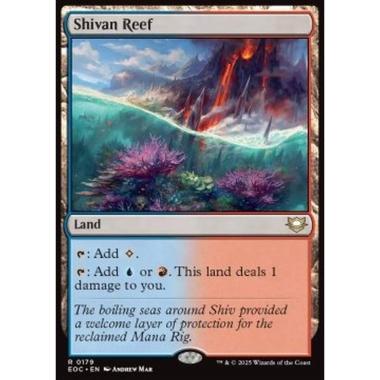 Shivan Reef - Shivan Reef - [EOC][NM]