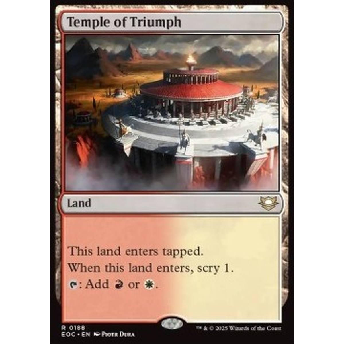Temple of Triumph - Temple of Triumph - [EOC][NM]