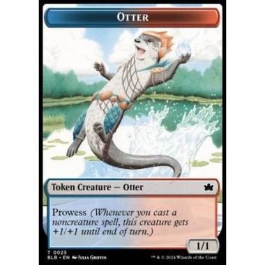 Otter Token (Blue and Red 1/1) - Otter Token (Blue and Red 1/1) - [TBLB][NM]